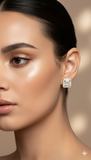 1.00 CTTW Moissanite Earrings – Sparkle with Elegance