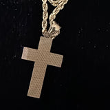 10K Real Gold Rope Chain & Charm – Lifetime Warranty