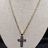 10K Real Gold Rope Chain & Charm – Lifetime Warranty