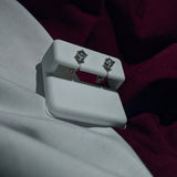 925 Moissanite Earrings – Sparkle with Sentiment