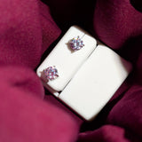 925 Moissanite Earrings – Sparkle with Sentiment
