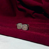 0.15 CT Moissanite Earrings – VS/D Color Clarity &amp; Timeless Sparkle